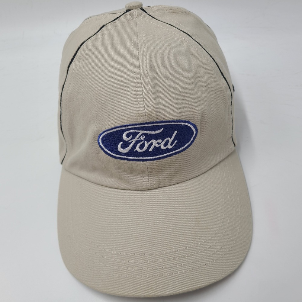 Ford Hat Adjustable Beige Blue Black Car Truck Logo Automotive Casual Cotton Men